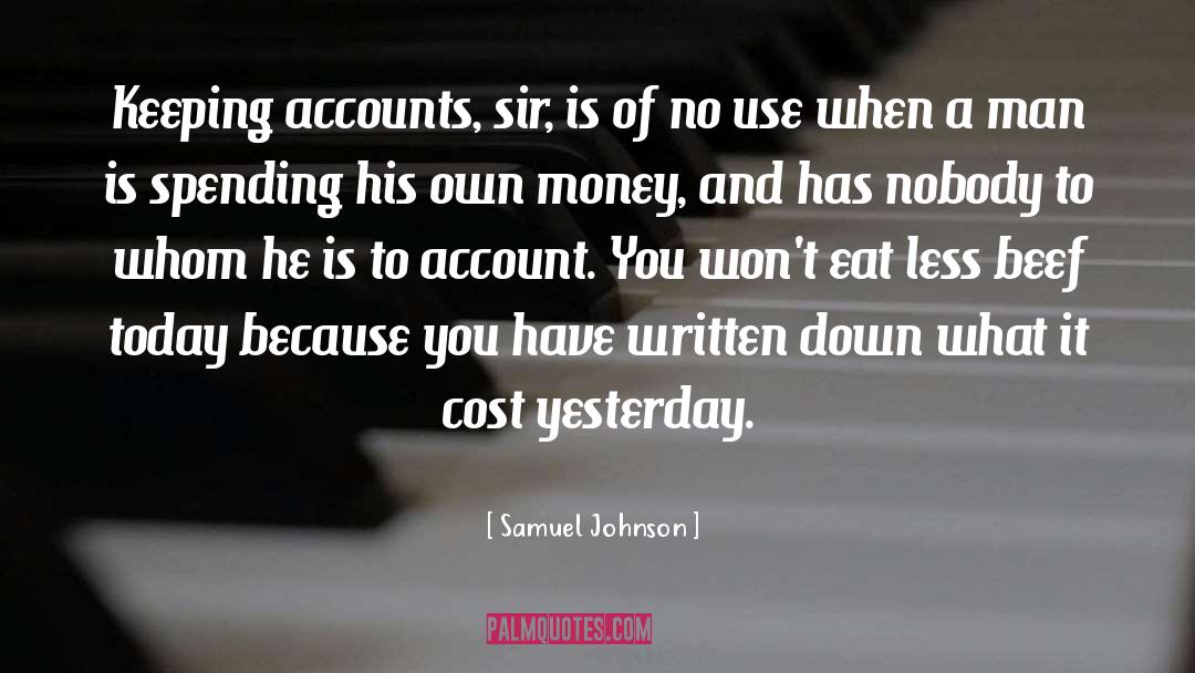Ecuadorians Eat quotes by Samuel Johnson