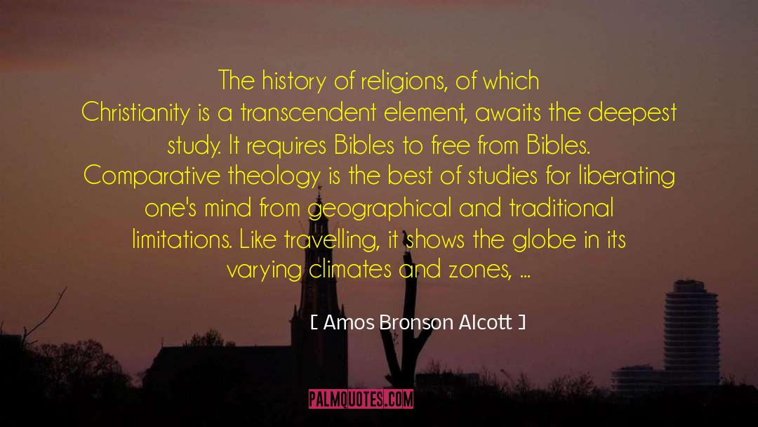 Ecumenical Theology quotes by Amos Bronson Alcott