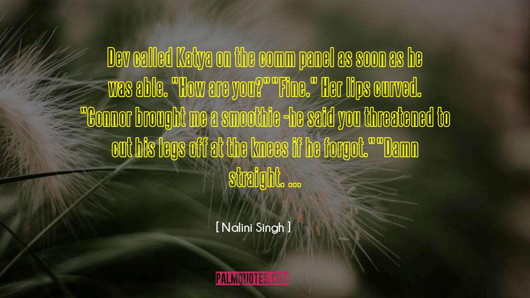 Edenia Smoothie quotes by Nalini Singh