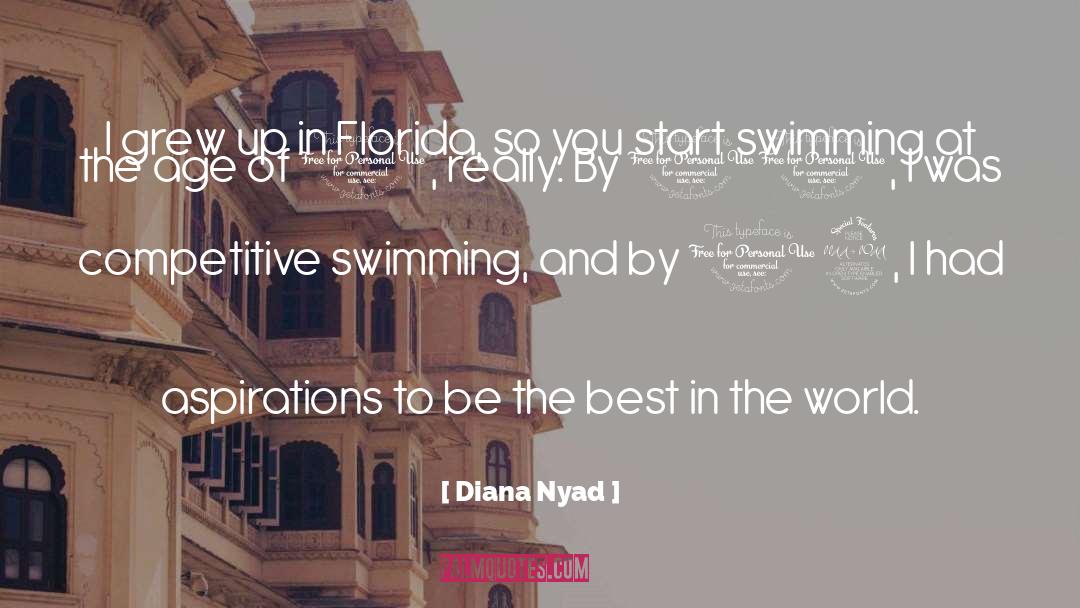 Edgeless Swimming quotes by Diana Nyad
