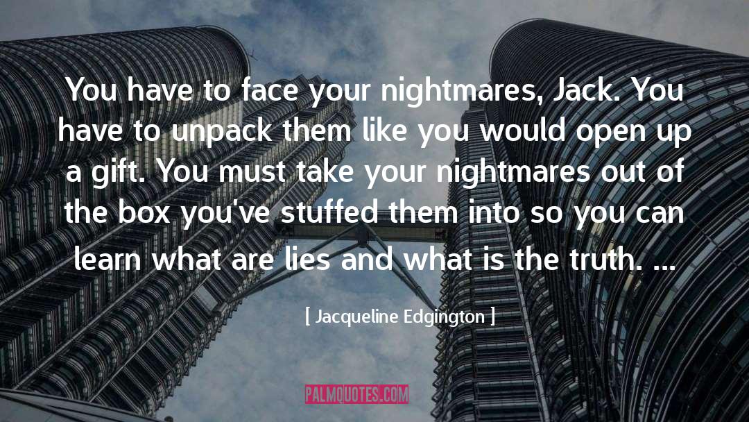 Edgington quotes by Jacqueline Edgington