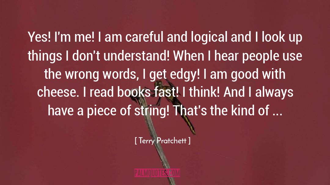 Edgy quotes by Terry Pratchett