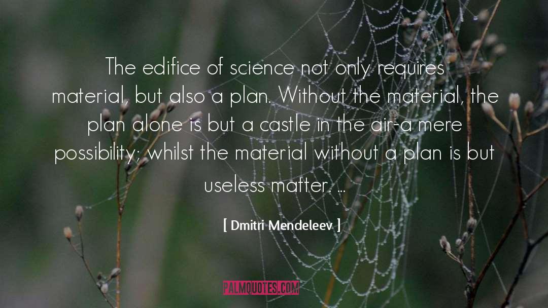 Edifice quotes by Dmitri Mendeleev