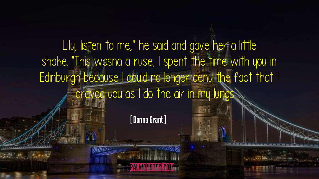 Edinburgh quotes by Donna Grant