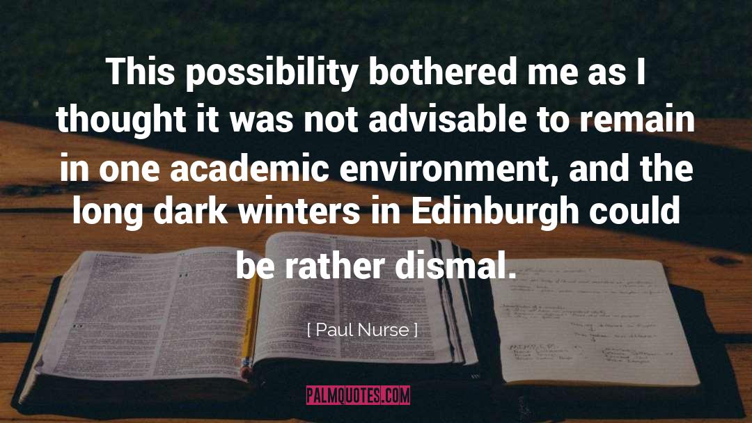 Edinburgh quotes by Paul Nurse