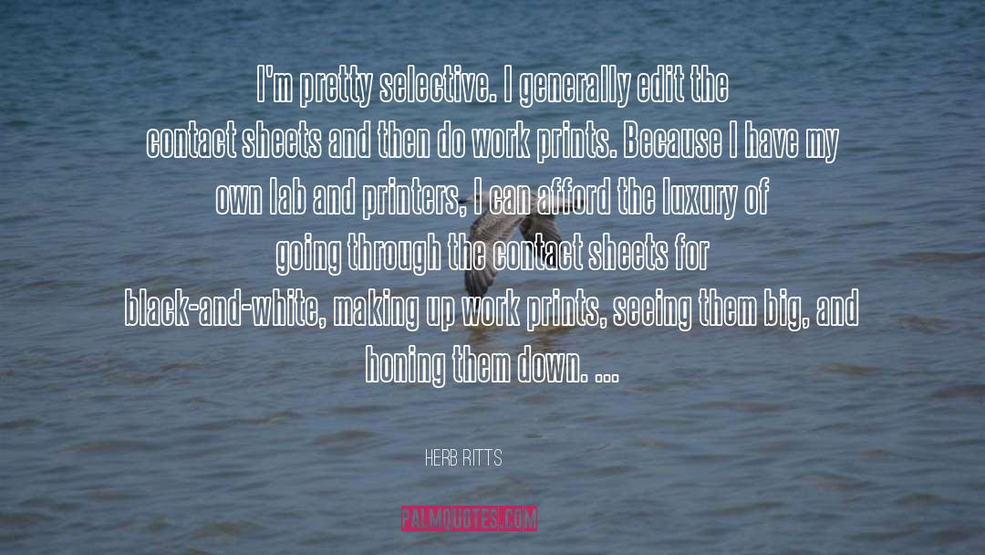 Edit quotes by Herb Ritts