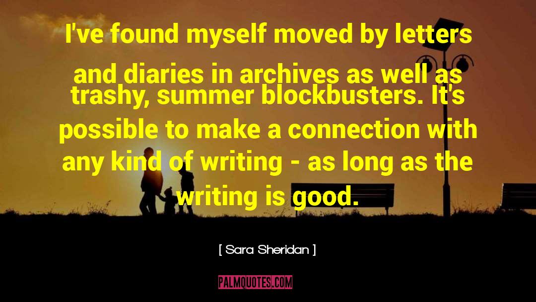 Editing And Writing quotes by Sara Sheridan