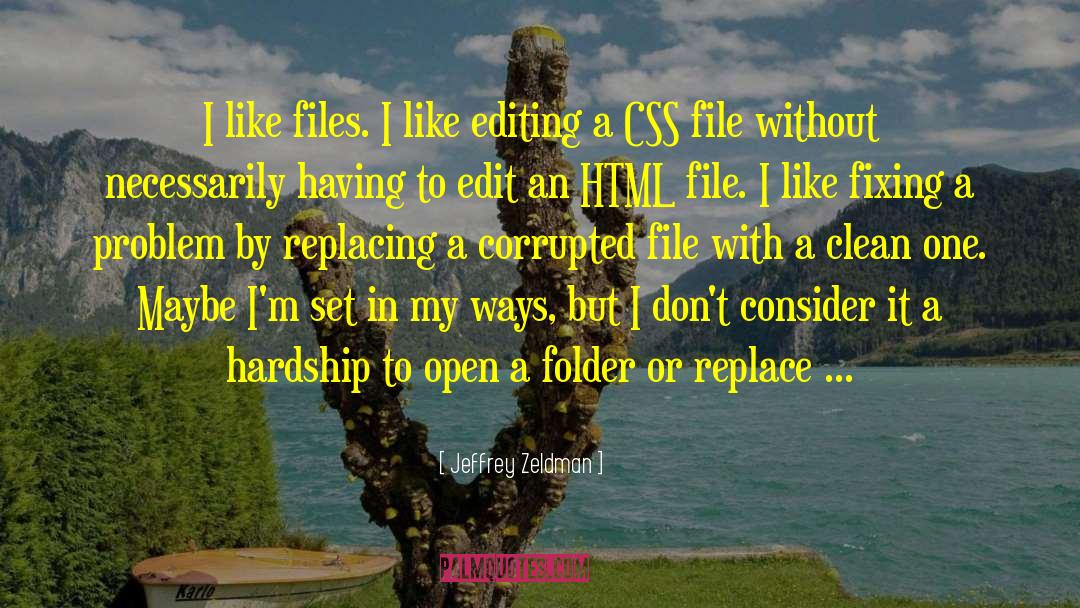 Editing Services quotes by Jeffrey Zeldman