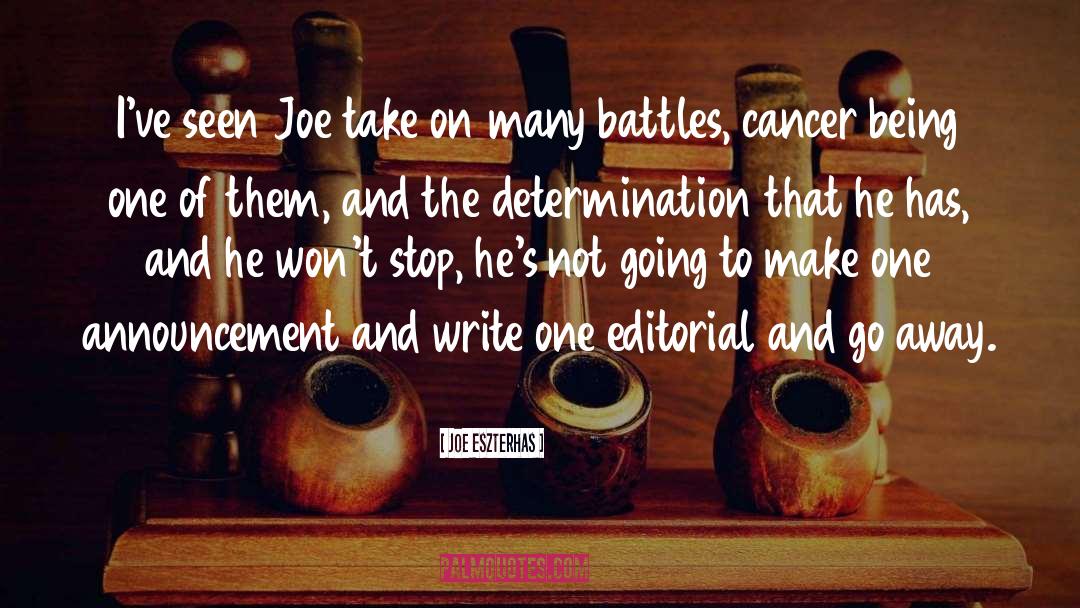 Editorial quotes by Joe Eszterhas