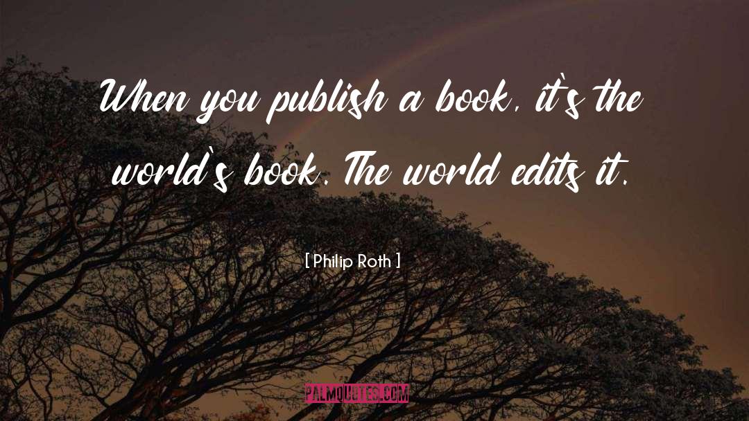 Edits quotes by Philip Roth