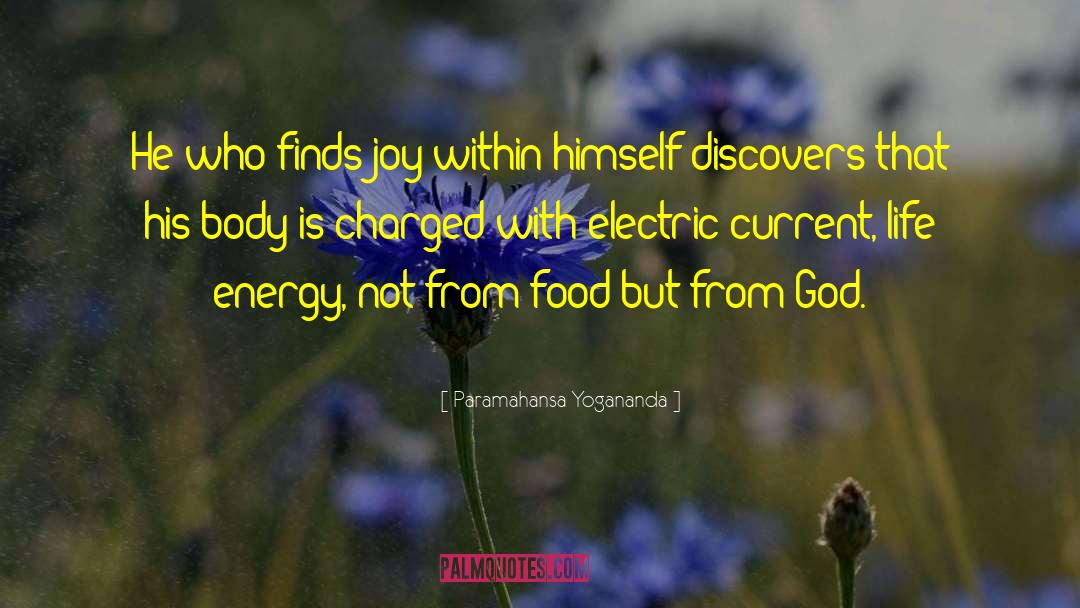 Edlund Electric Can Opener quotes by Paramahansa Yogananda