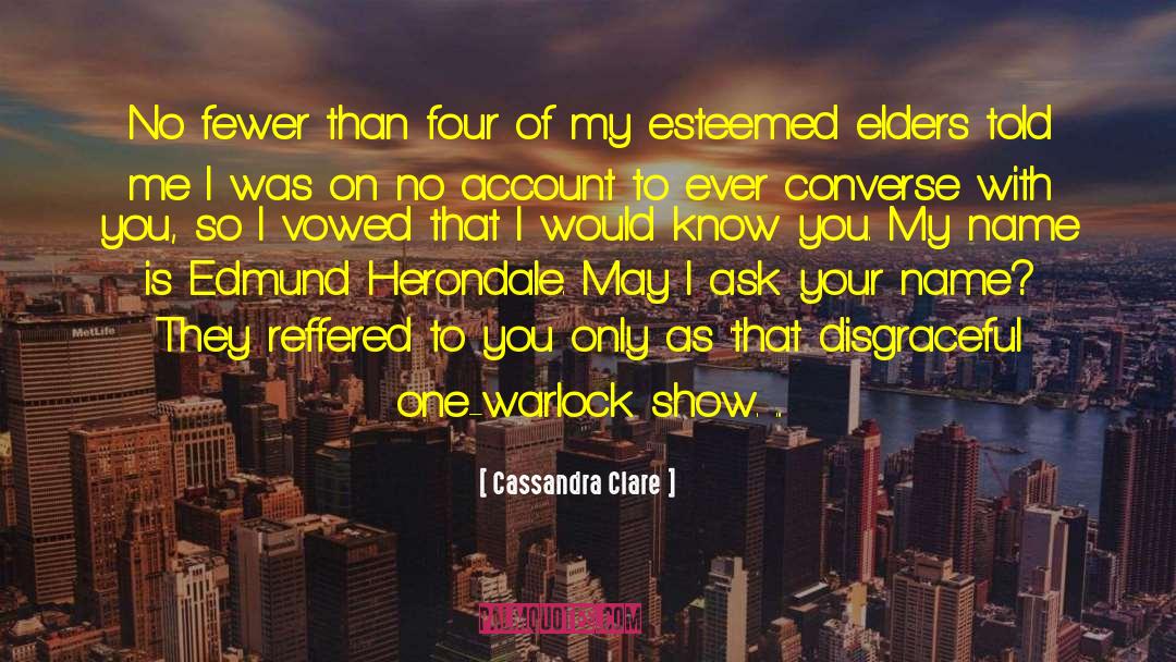 Edmund Herondale quotes by Cassandra Clare