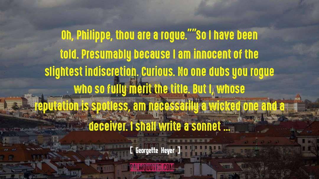 Edouard Philippe quotes by Georgette Heyer