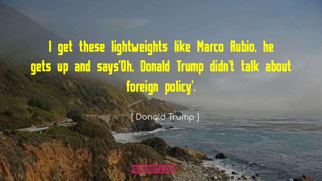 Edralin Marcos quotes by Donald Trump