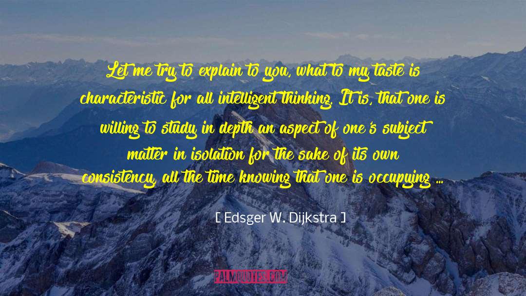 Edsger W Dijkstra quotes by Edsger W. Dijkstra