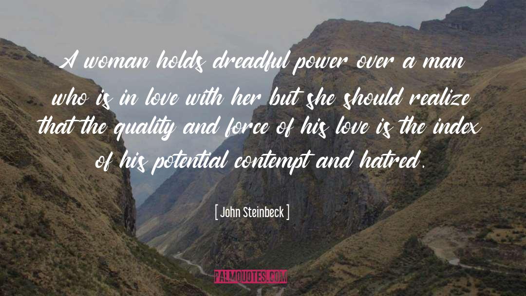 Educate A Woman quotes by John Steinbeck