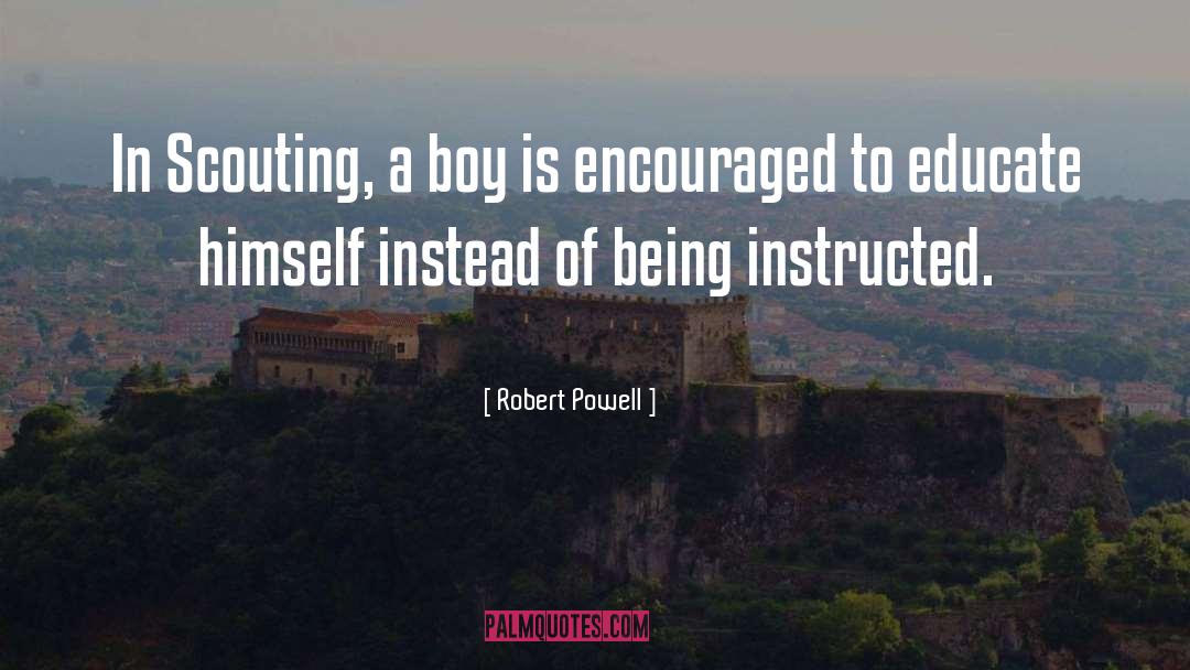 Educate Yourself quotes by Robert Powell