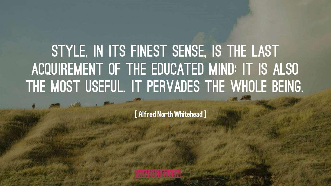 Educated Mind quotes by Alfred North Whitehead