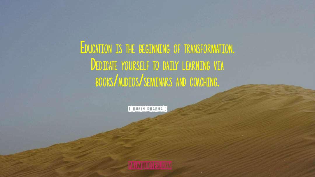 Education And Knowledge quotes by Robin Sharma