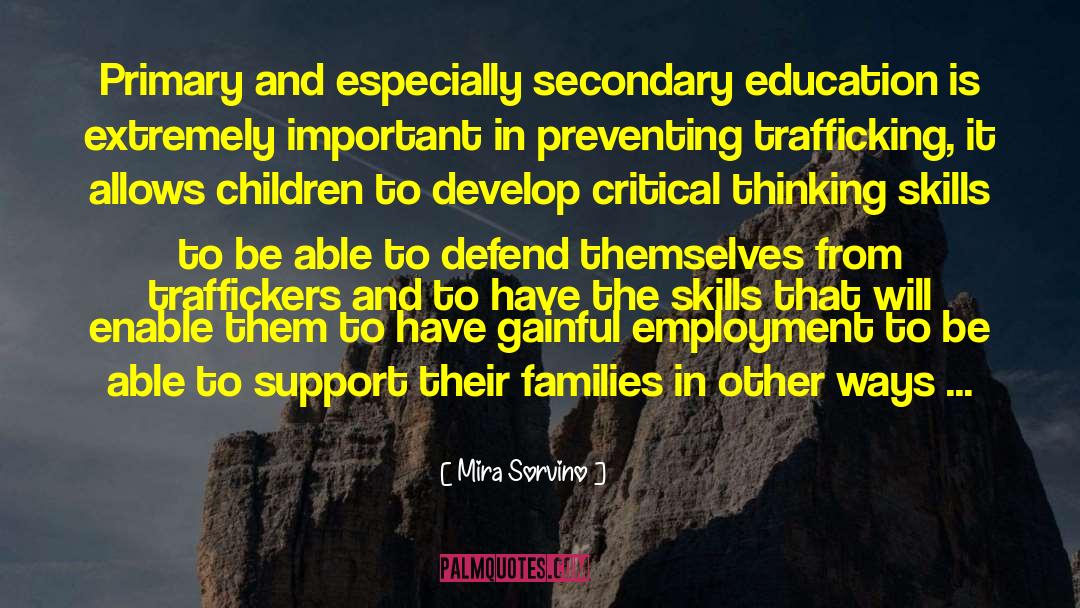 Education And Teachers quotes by Mira Sorvino