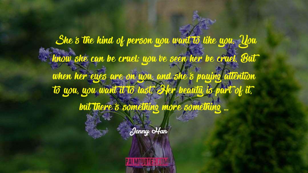 Education Beauty quotes by Jenny Han