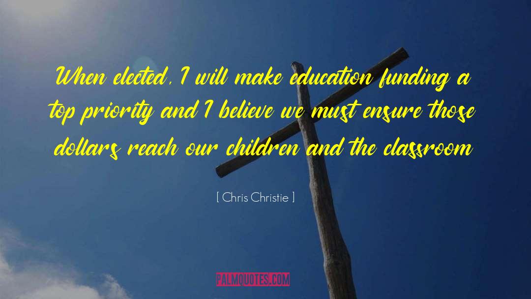 Education Funding quotes by Chris Christie