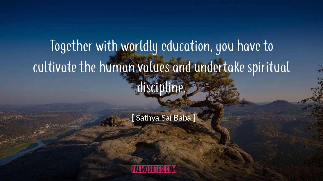 Education Funding quotes by Sathya Sai Baba