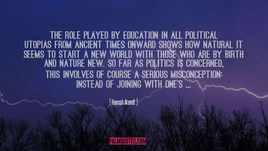 Education Is The Key quotes by Hannah Arendt