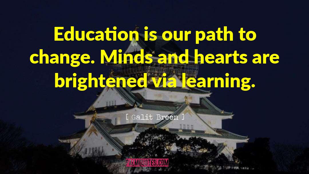 Education Knowledge quotes by Galit Breen