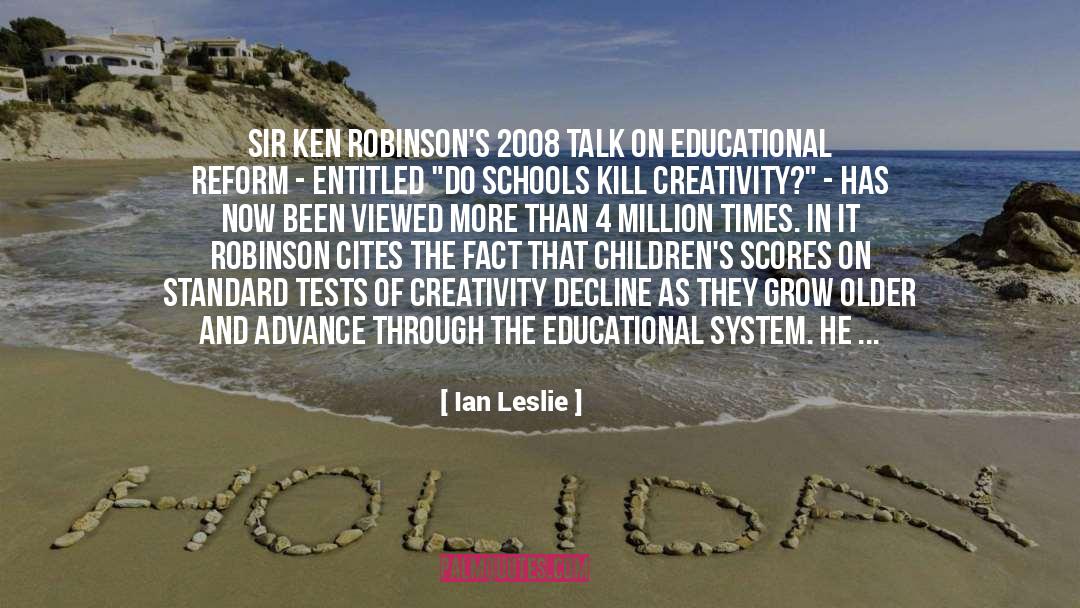 Education Knowledge quotes by Ian Leslie