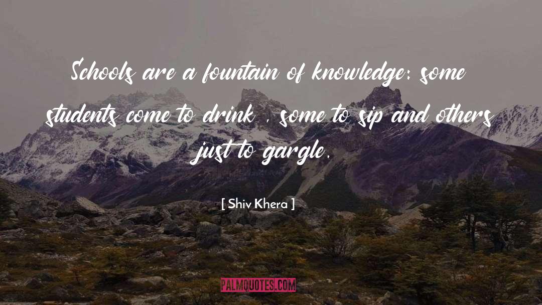 Education Knowledge quotes by Shiv Khera