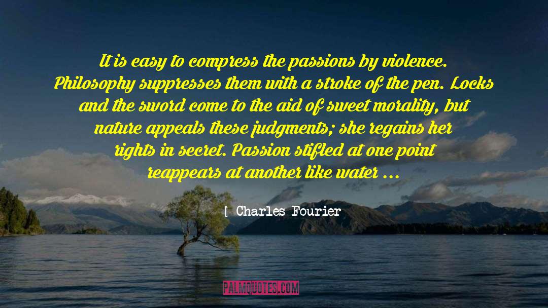 Education Morality quotes by Charles Fourier