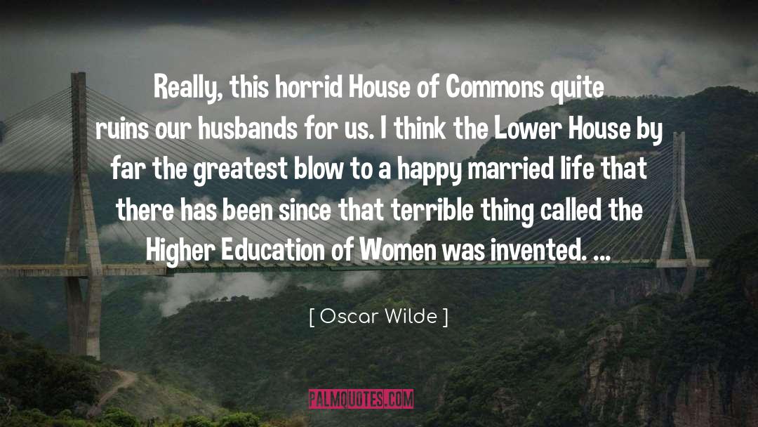 Education Of Women quotes by Oscar Wilde