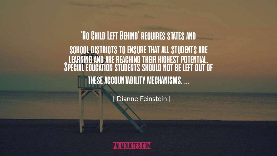 Education Reform quotes by Dianne Feinstein