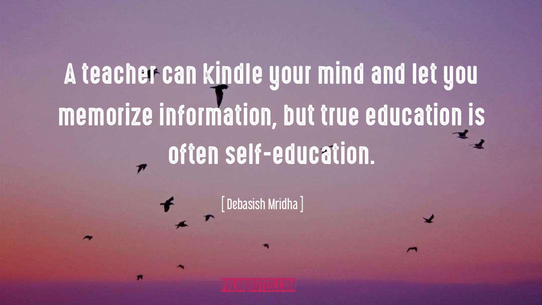 Education Sanskrit quotes by Debasish Mridha