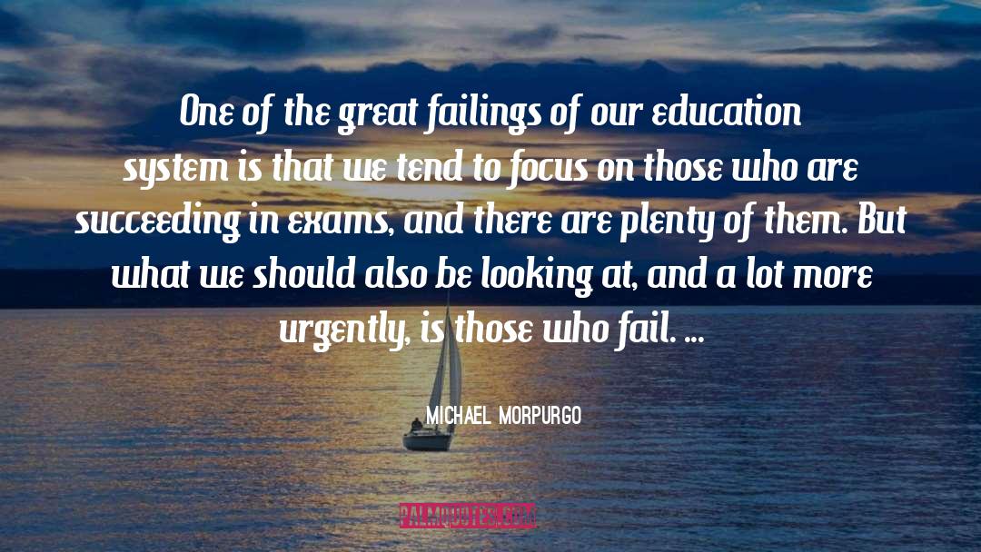 Education System Elitist quotes by Michael Morpurgo