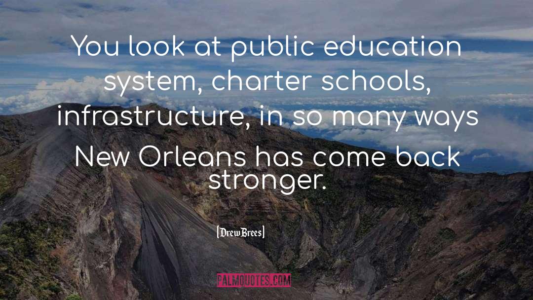 Education System quotes by Drew Brees