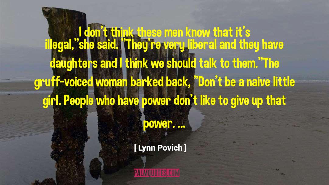 Education Woman Power quotes by Lynn Povich