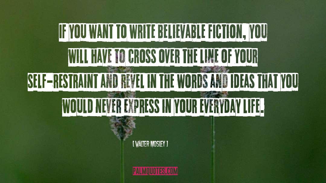 Educational Fiction quotes by Walter Mosley