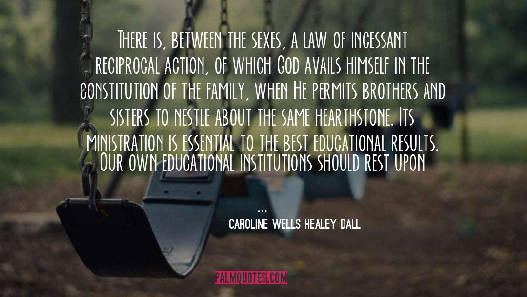 Educational Institutions quotes by Caroline Wells Healey Dall