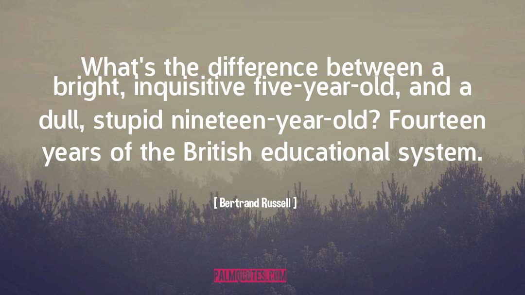 Educational System quotes by Bertrand Russell