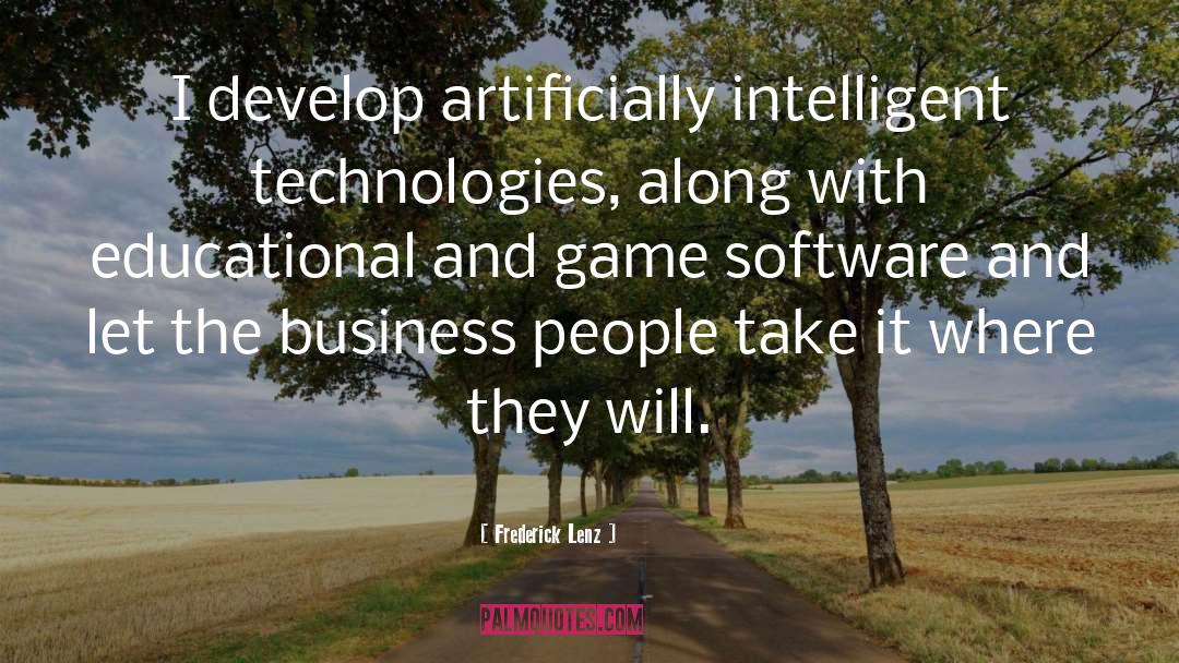 Educational Technology quotes by Frederick Lenz