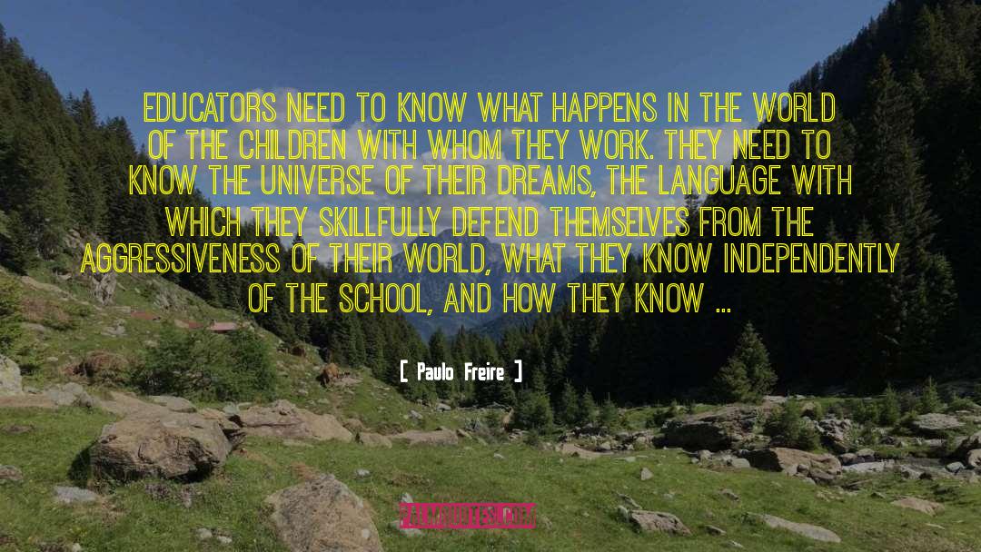 Educators quotes by Paulo Freire