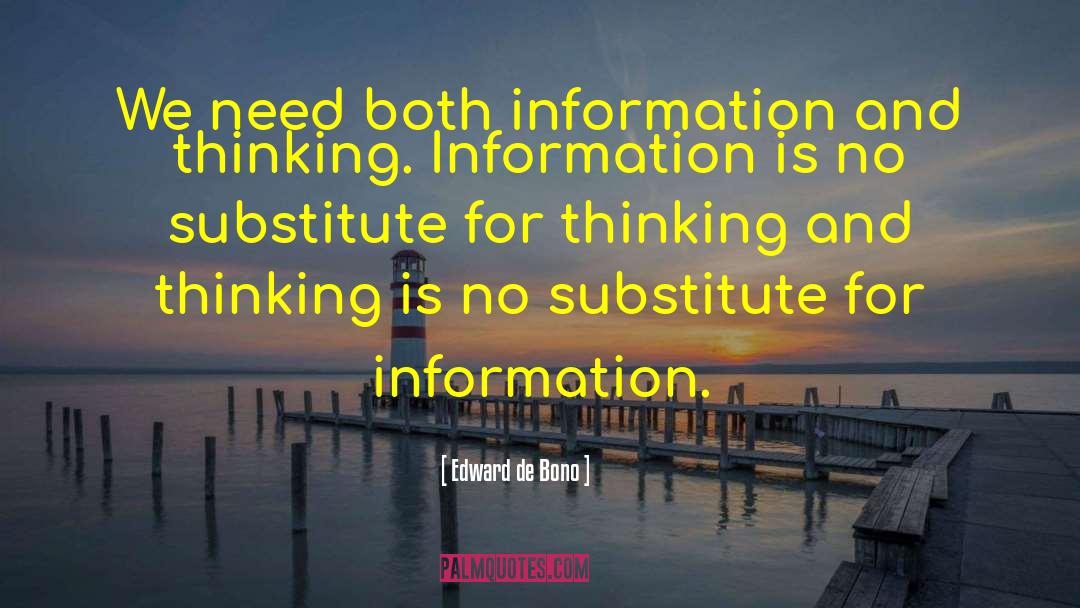 Edward De Bono Brainy quotes by Edward De Bono