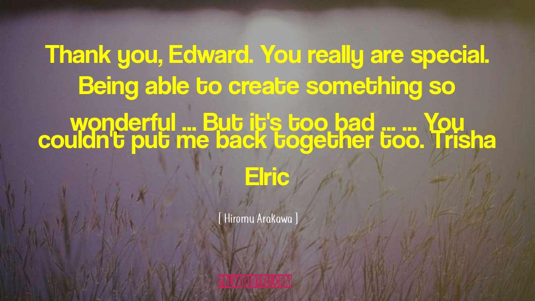 Edward Elric quotes by Hiromu Arakawa