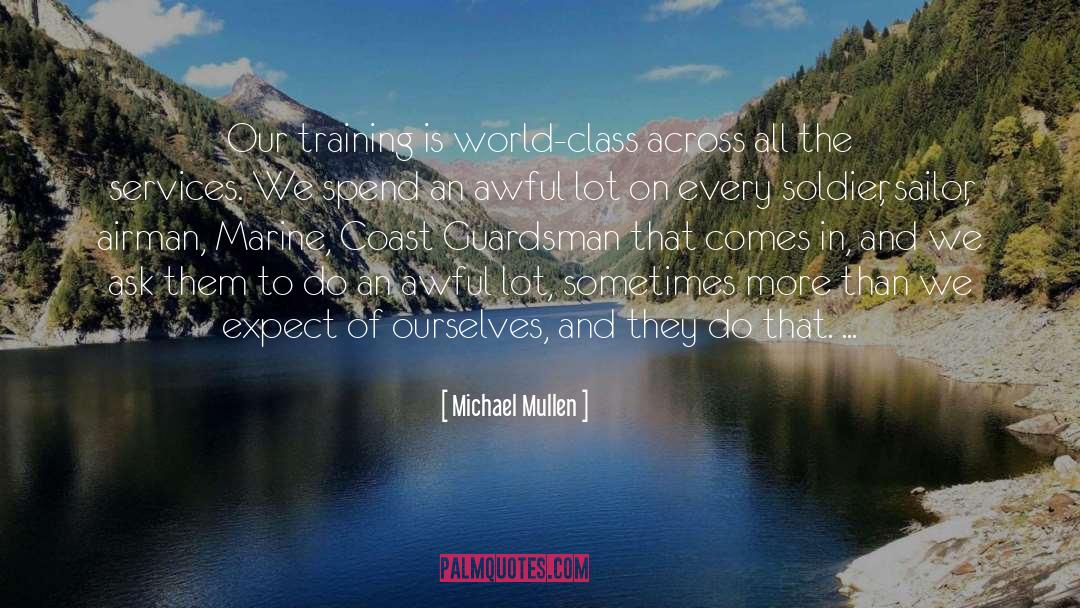 Edwart Mullen quotes by Michael Mullen