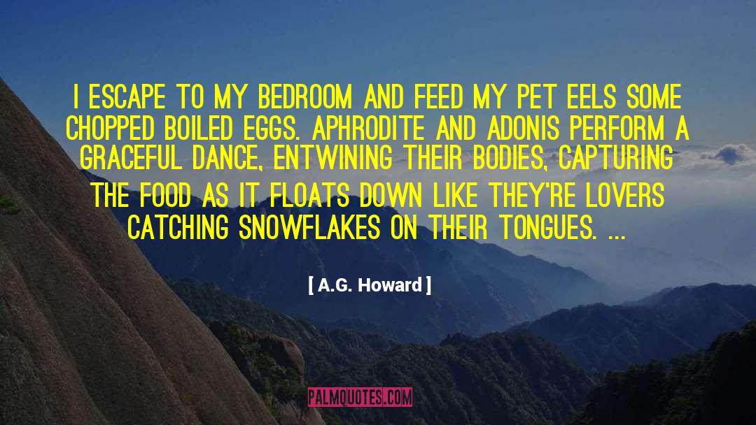 Eels quotes by A.G. Howard