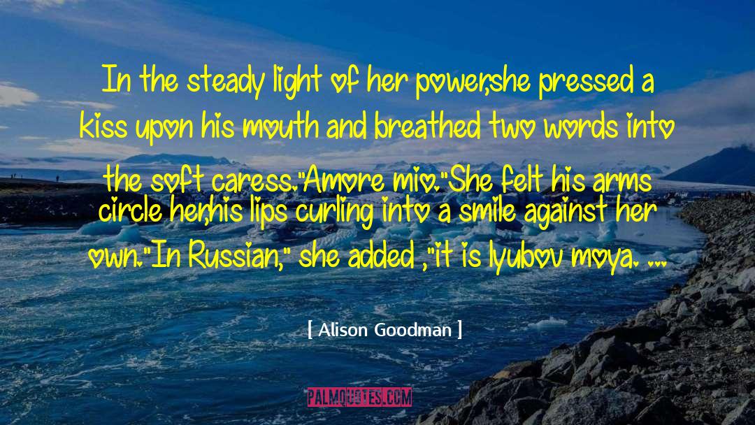 Eeshan Amore quotes by Alison Goodman