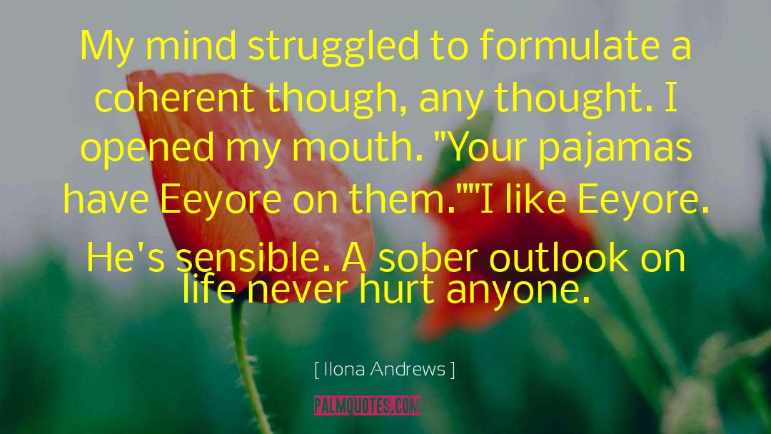 Eeyore quotes by Ilona Andrews