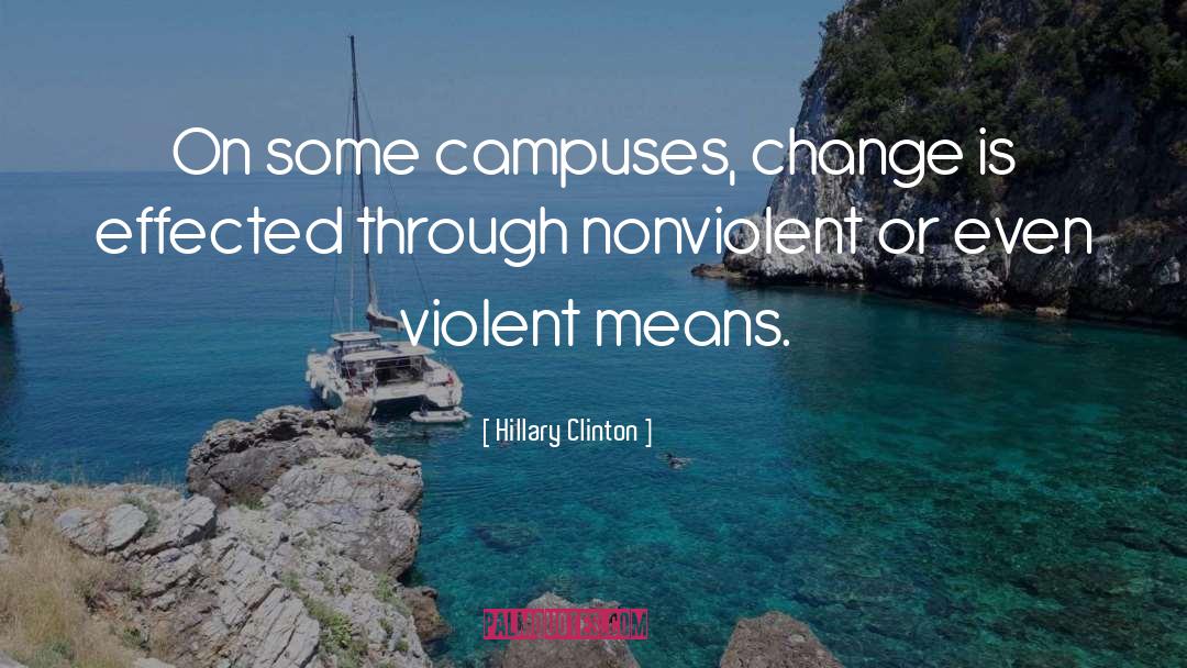 Effected quotes by Hillary Clinton